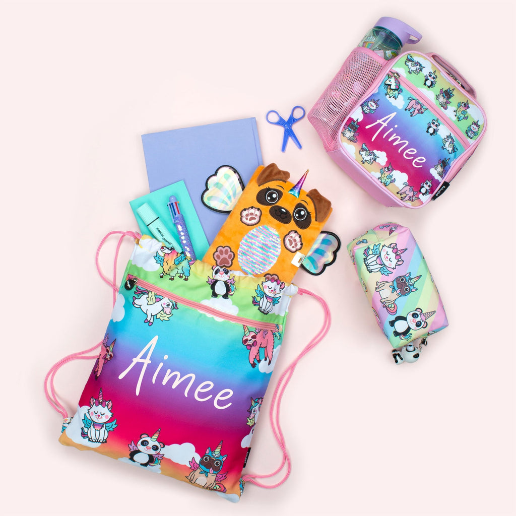 Carnet en peluche 3D – carlin Wings