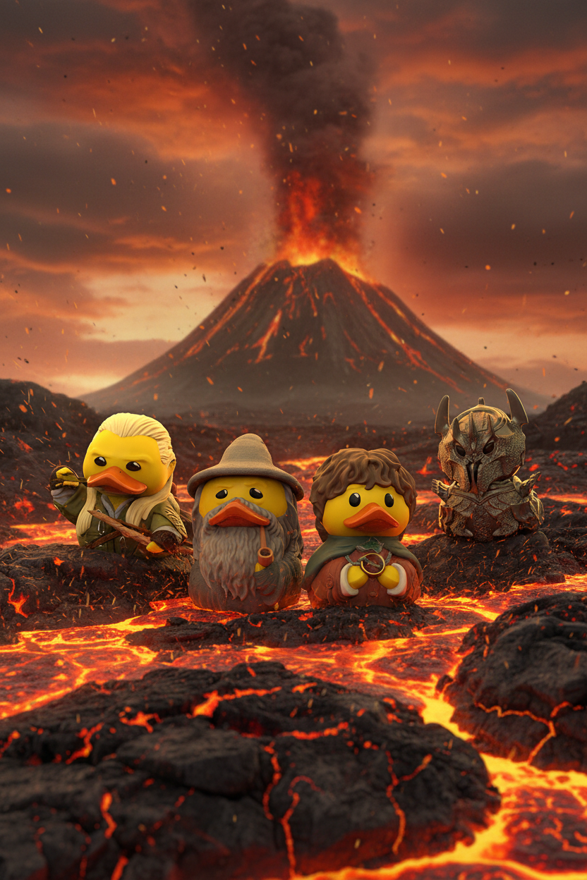 Canard Le Seigneur des Anneaux: Sauron TUBBZ (First Edition)