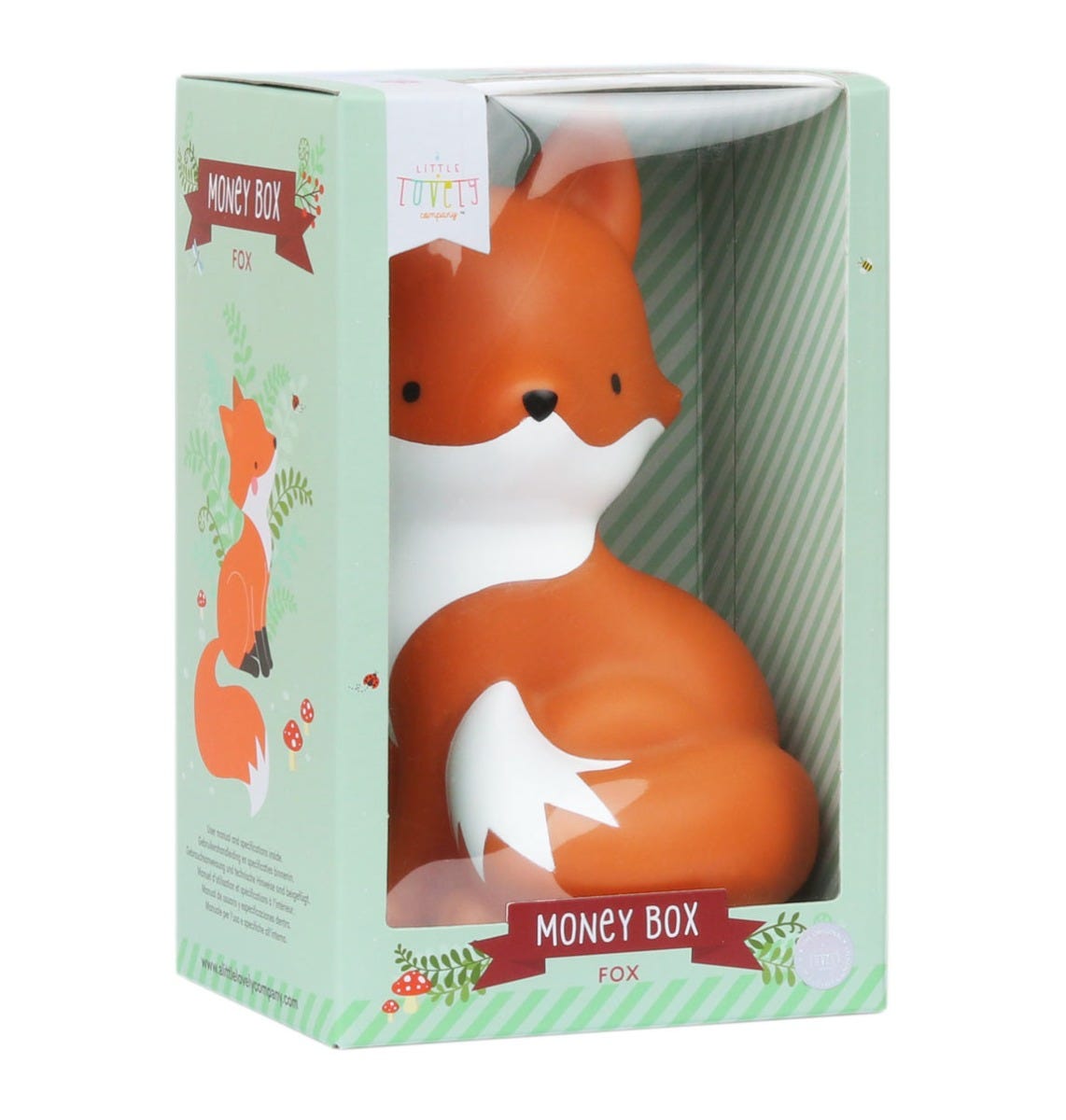 Tirelire Renard – vue 4 – A Little Lovely Company