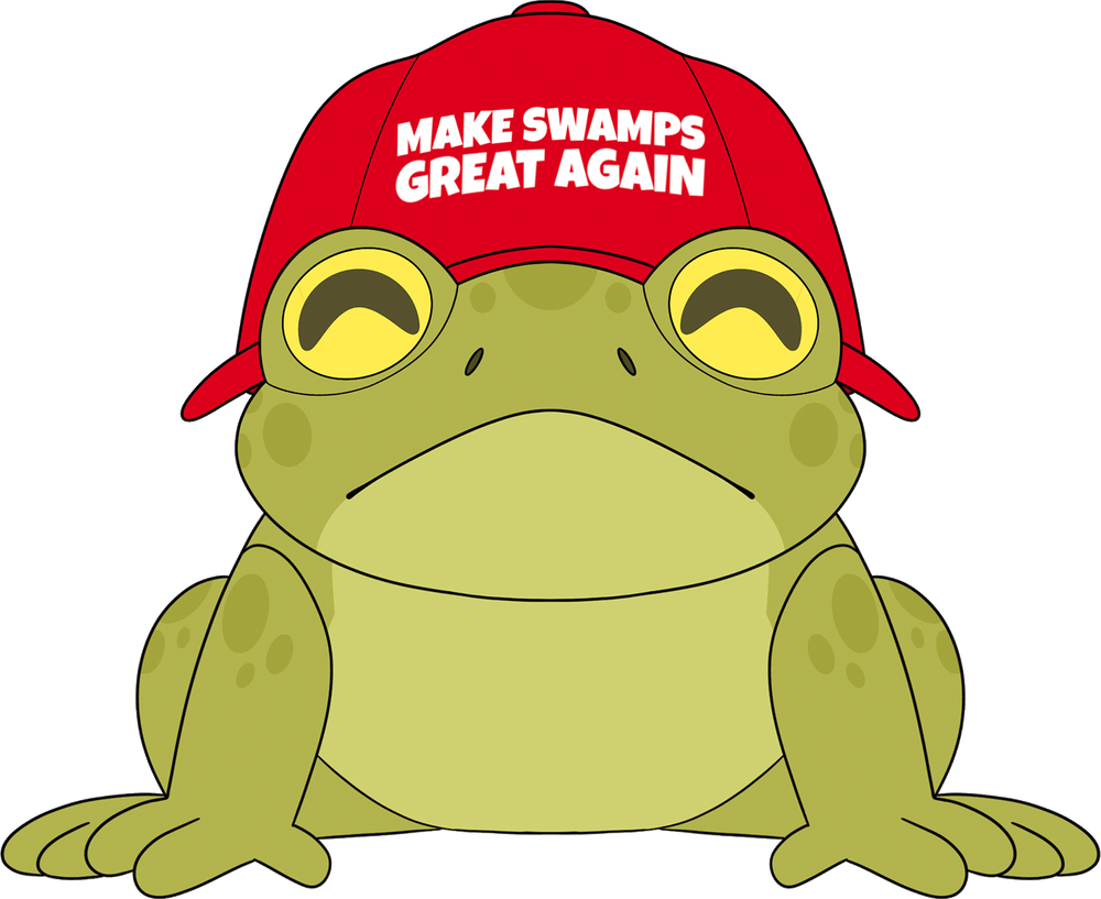 Conservative Frog Plush (9in)