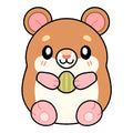 Mini Peluche Squishable – Hamster