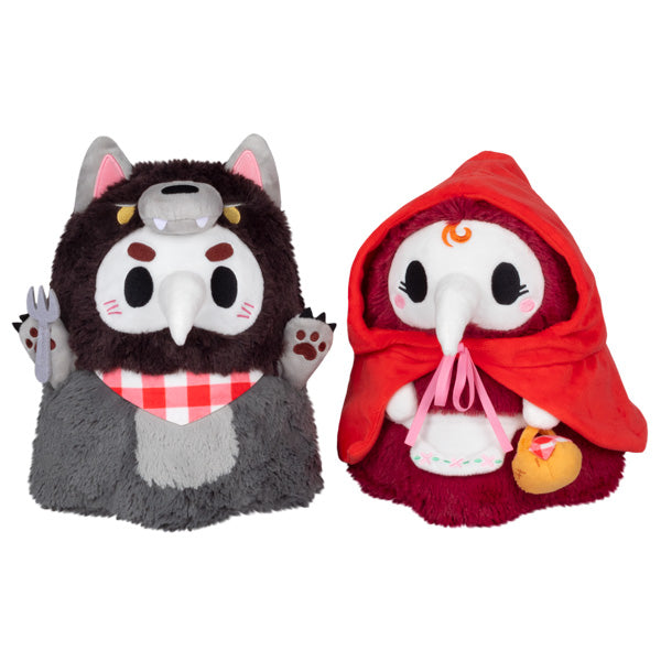 Plague Doctor Little Red Riding Hood & Wolf Mini Squishable Plush Set