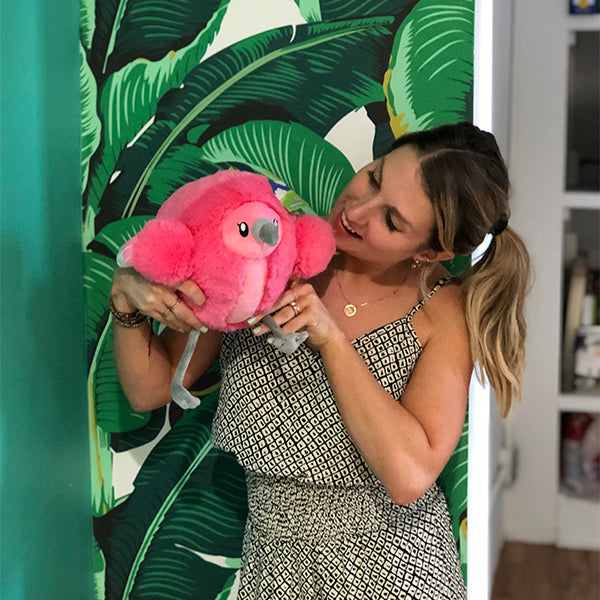 Peluche Mini Squishable – Flamant Rose Douillet