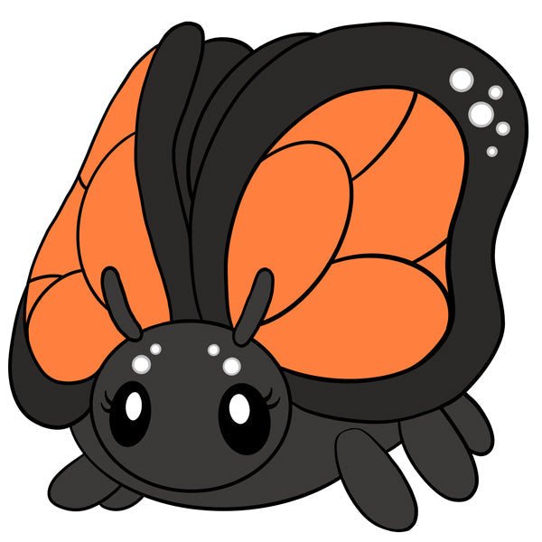 Mini Squishable Monarch-Schmetterling