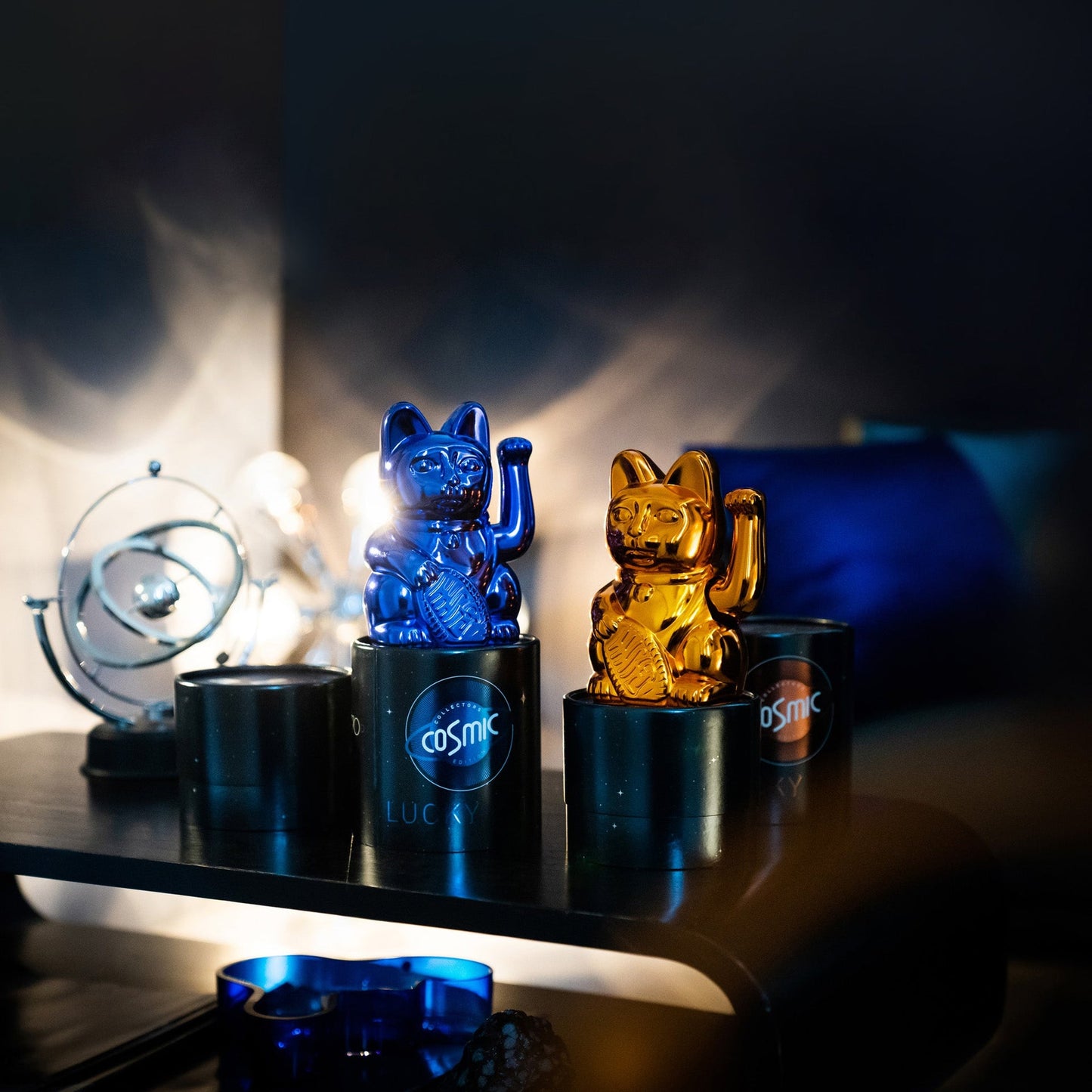Glückskatze Cosmic Edition Shiny Copper März