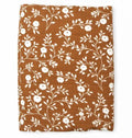 Lange XL en coton bio - Fleurs Caramel – A Little Lovely Company