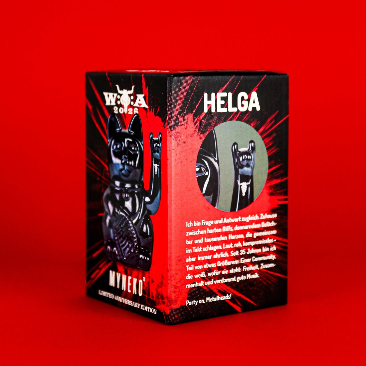 Chat Chanceux Black Metal "Helga" - W:O:A