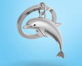 Delfin nøglering