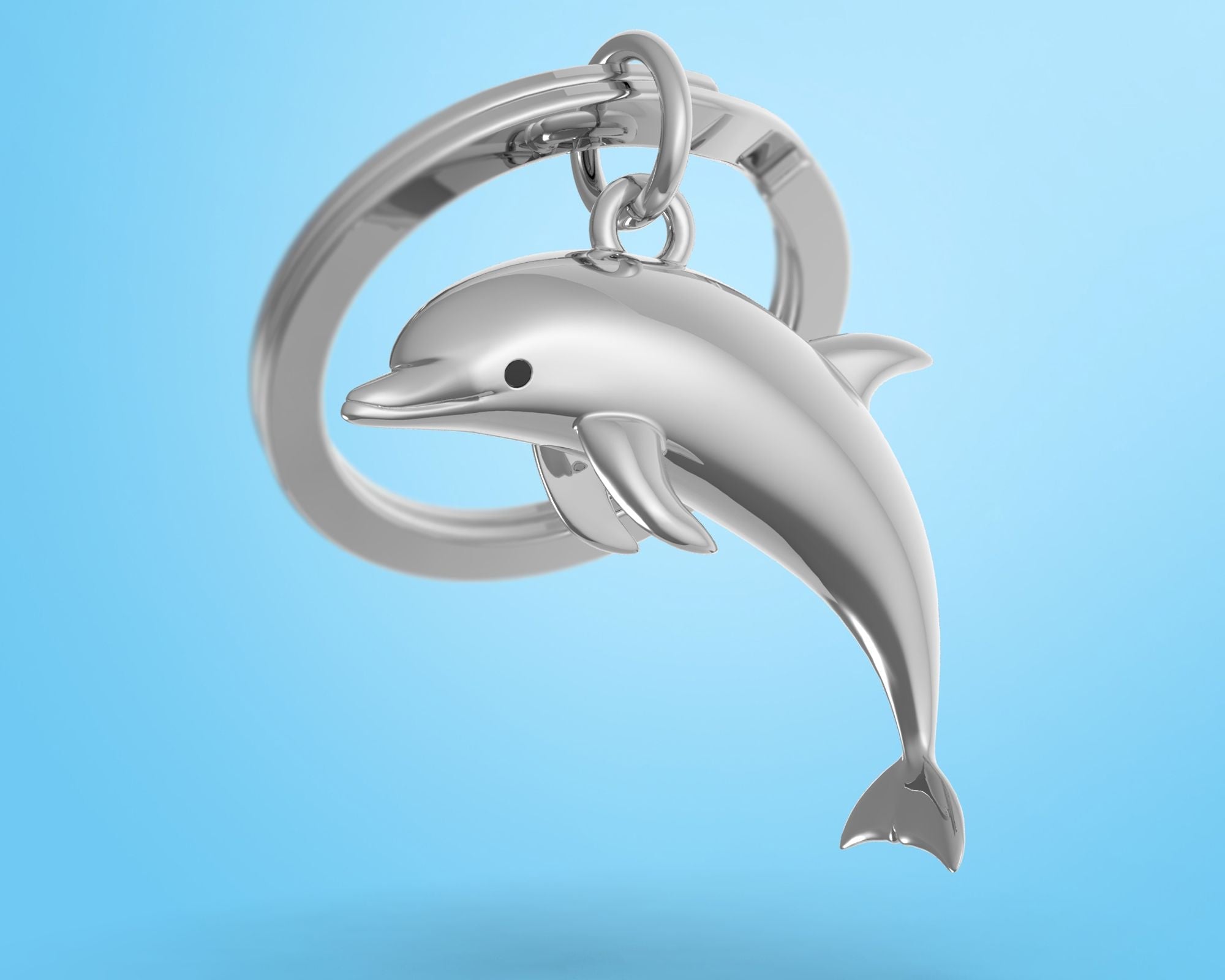 Schlüsselanhänger Delfin