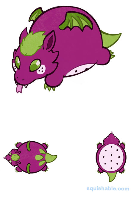 Peluche Mini Squishable – Fruit du Dragon
