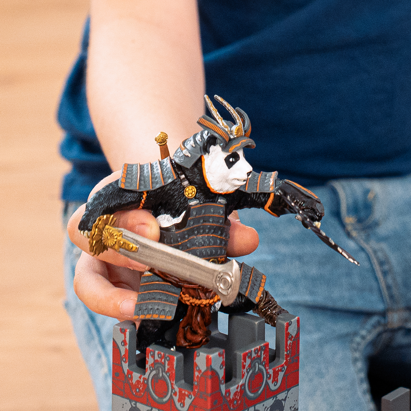 Figurine Mutant panda Papo - créature fantastique