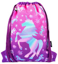 Sac à cordon avec bandoulière – licorne Ombre