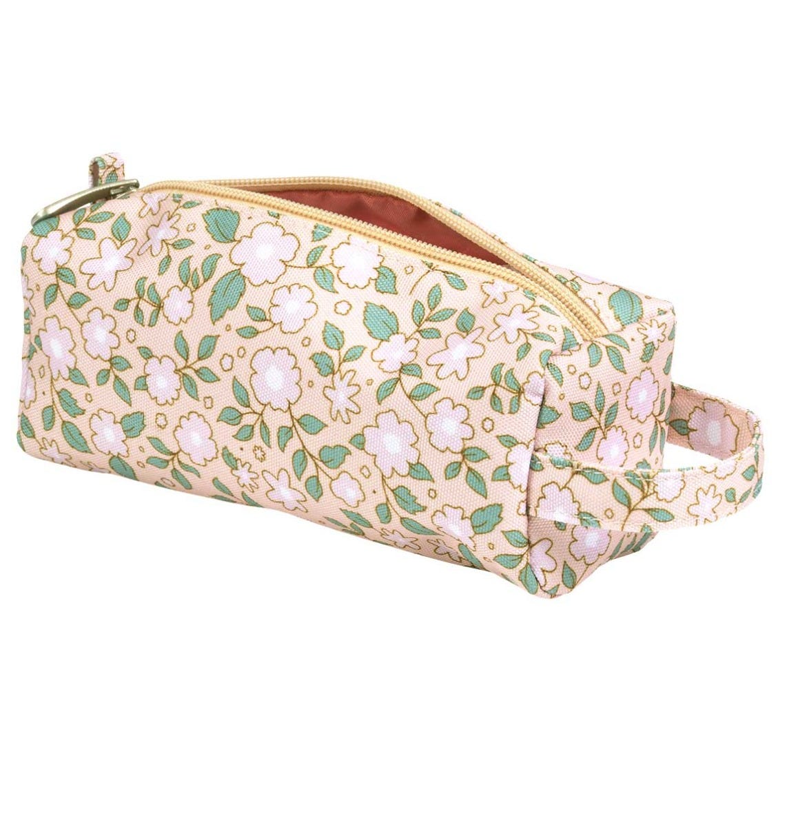 Trousse enfant - Fleurs - rose – vue 3 – A Little Lovely Company
