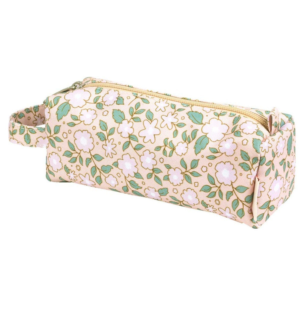 Trousse enfant - Fleurs - rose – vue 4 – A Little Lovely Company