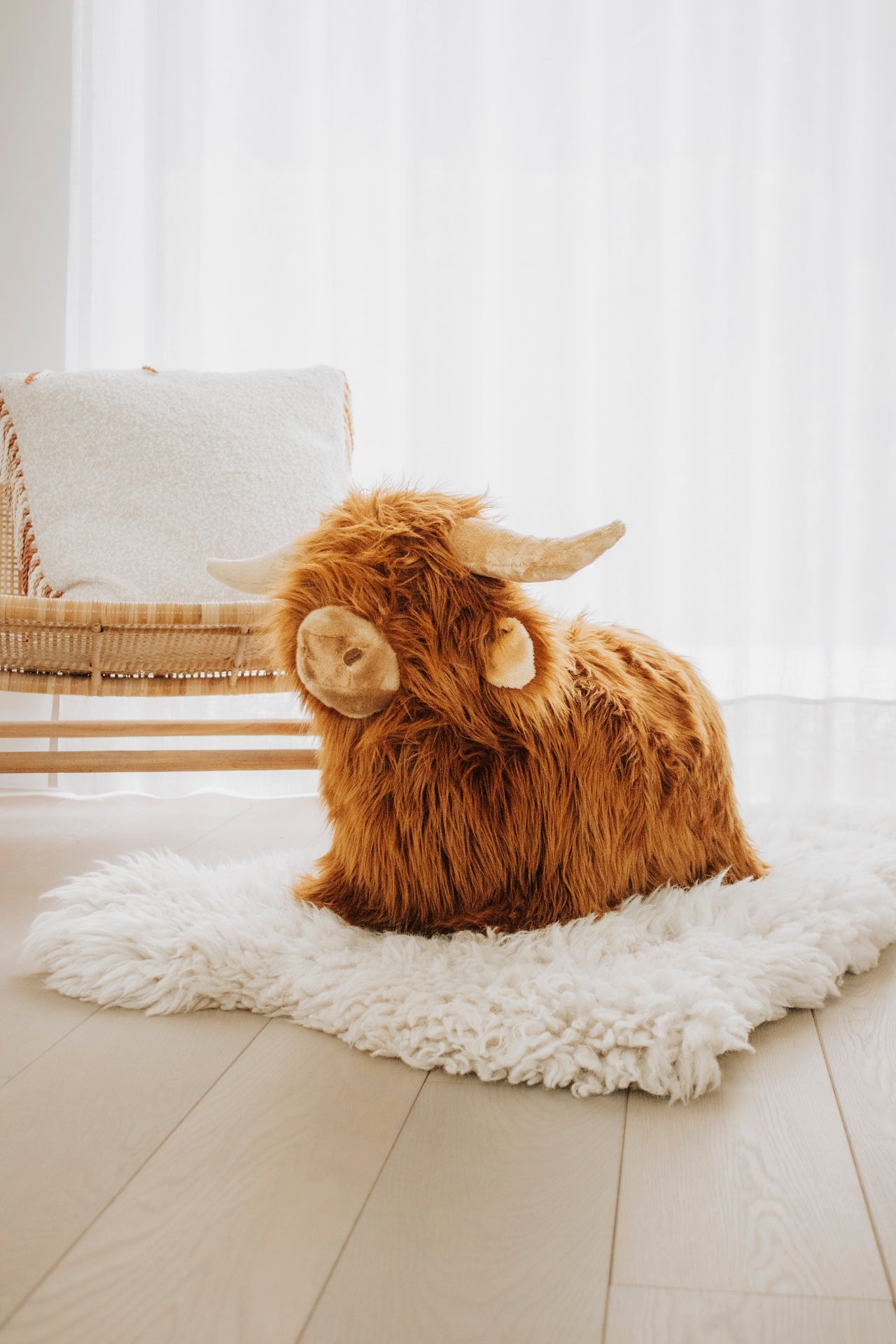 Vache Highland doux et rebondissant - Wild & Soft