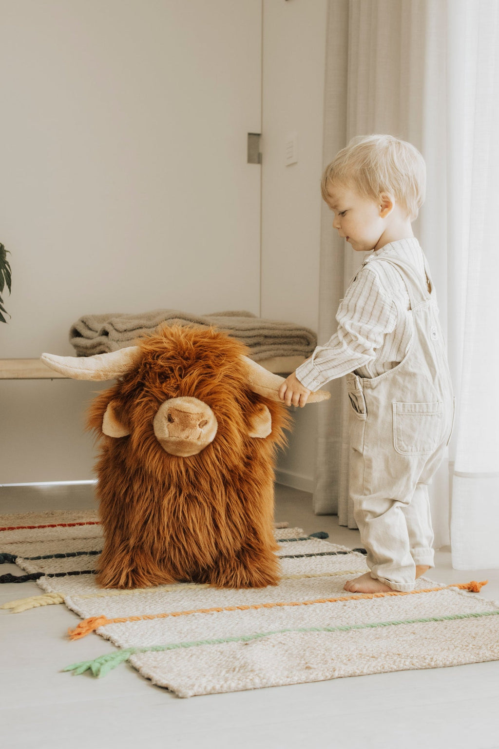 Vache Highland doux et rebondissant - Wild & Soft