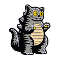 Photo produit - Pin's Chat "Catzilla"