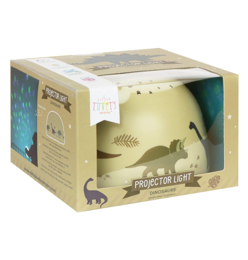 Veilleuse projecteur - Dinosaures – vue 4 – A Little Lovely Company