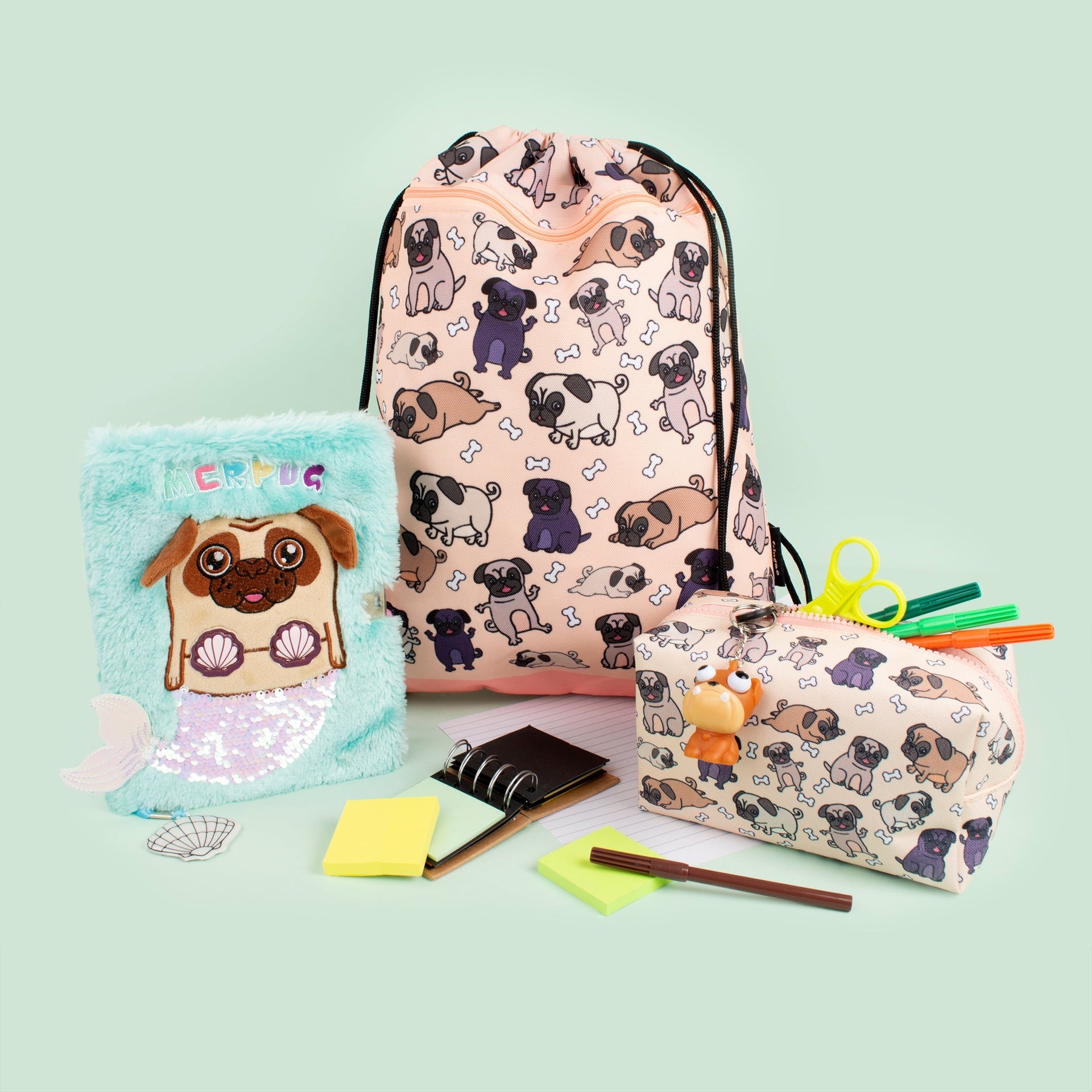 Carnet en peluche – 3D – Merpug
