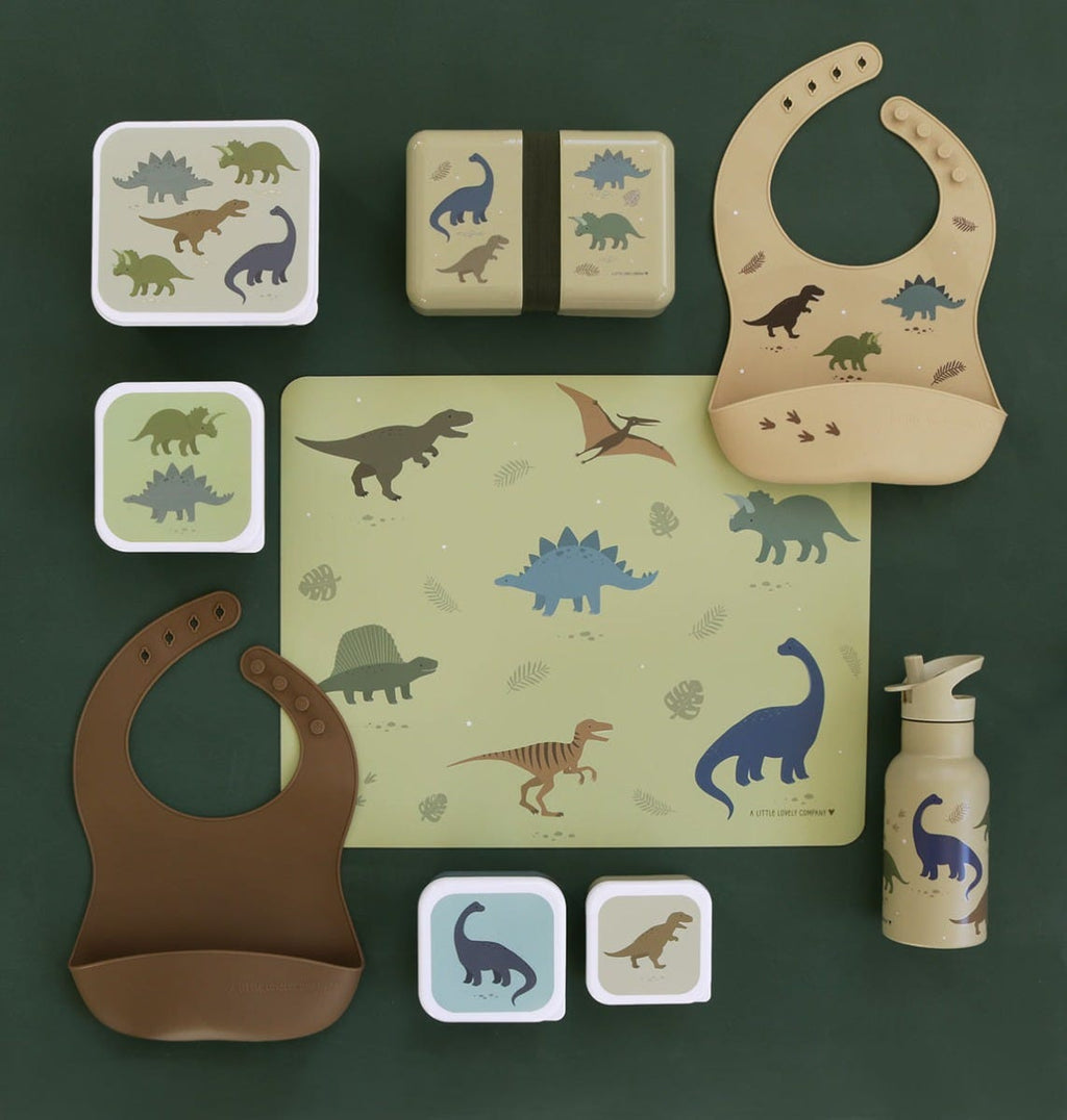 Set de table enfant - Dinosaures – vue 2 – A Little Lovely Company