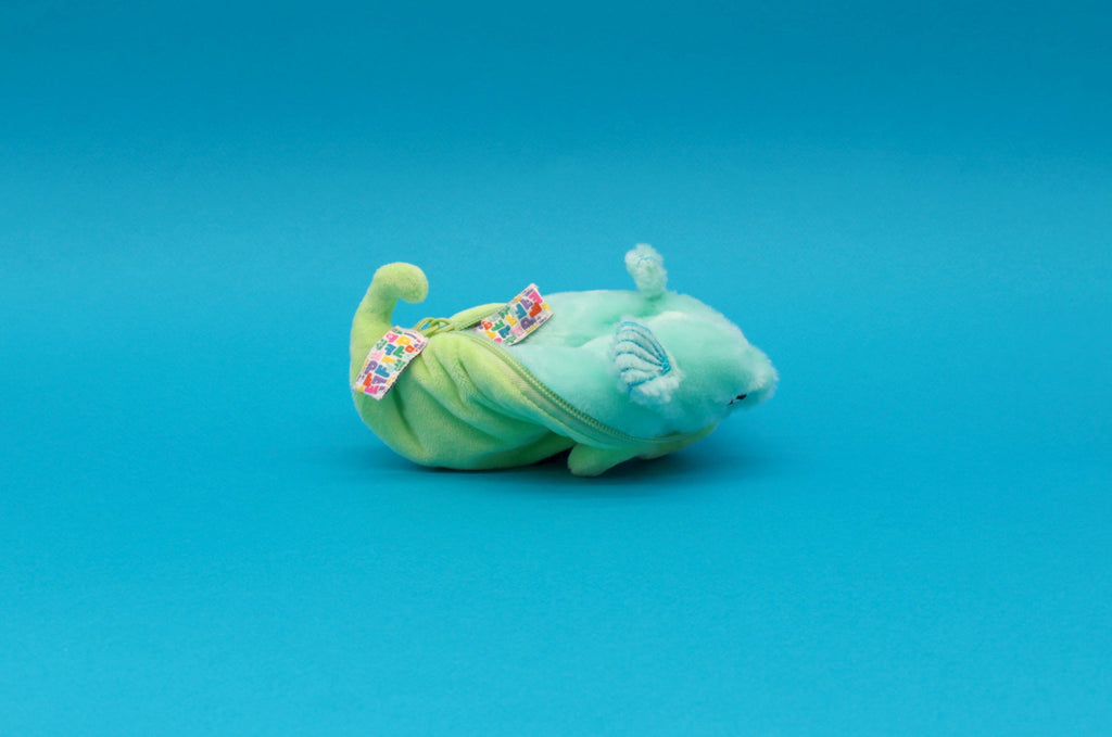 Peluche réversible Bubblet le poisson/pois – Flipetz – vue 11