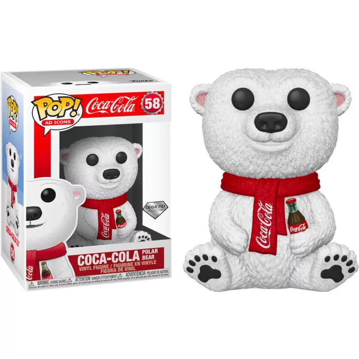 Funko Pop! Ours Polaire - Coca-Cola (Glow)