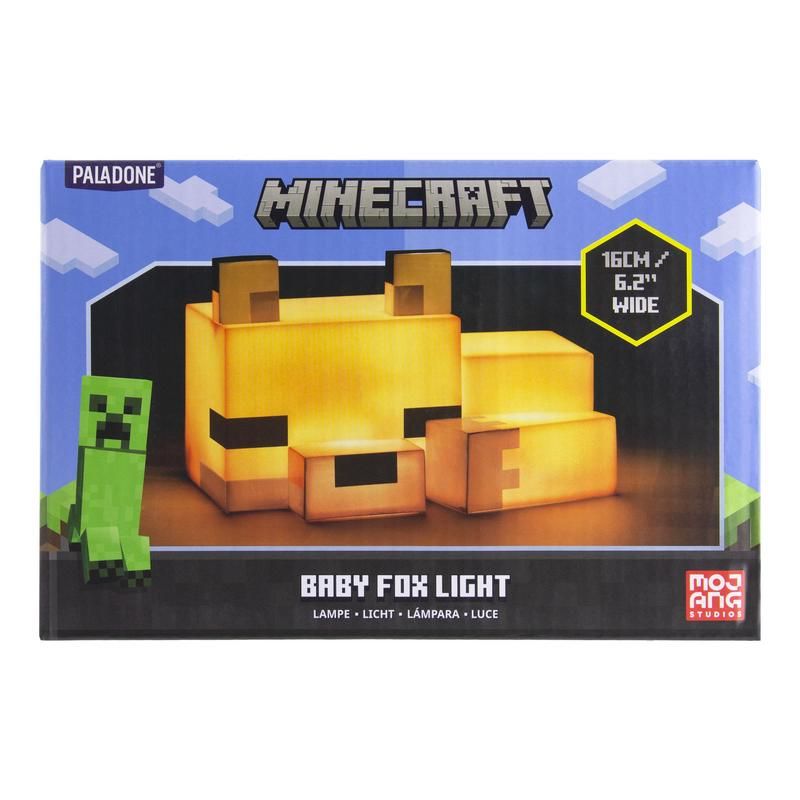 minecraft fox light paladone 