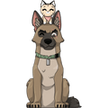 Pixie and Brutus