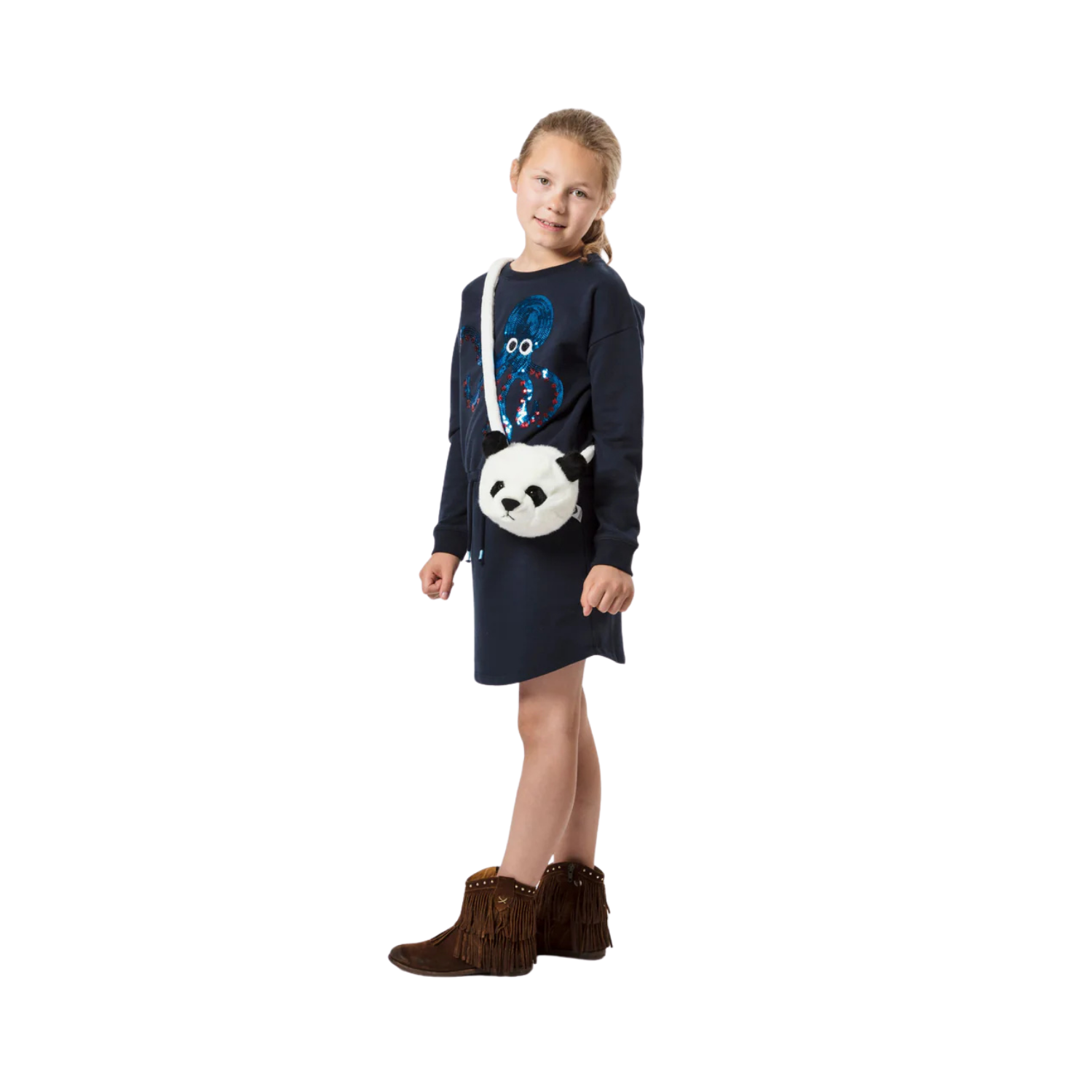 Sac à bandoulière enfant panda - Wild & Soft