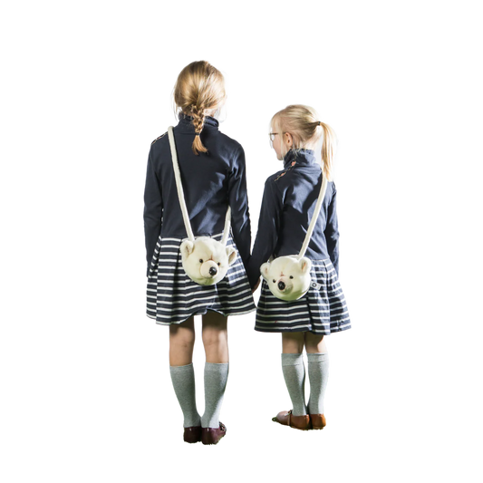 Sac à bandoulière enfant ours polaire - Wild & Soft