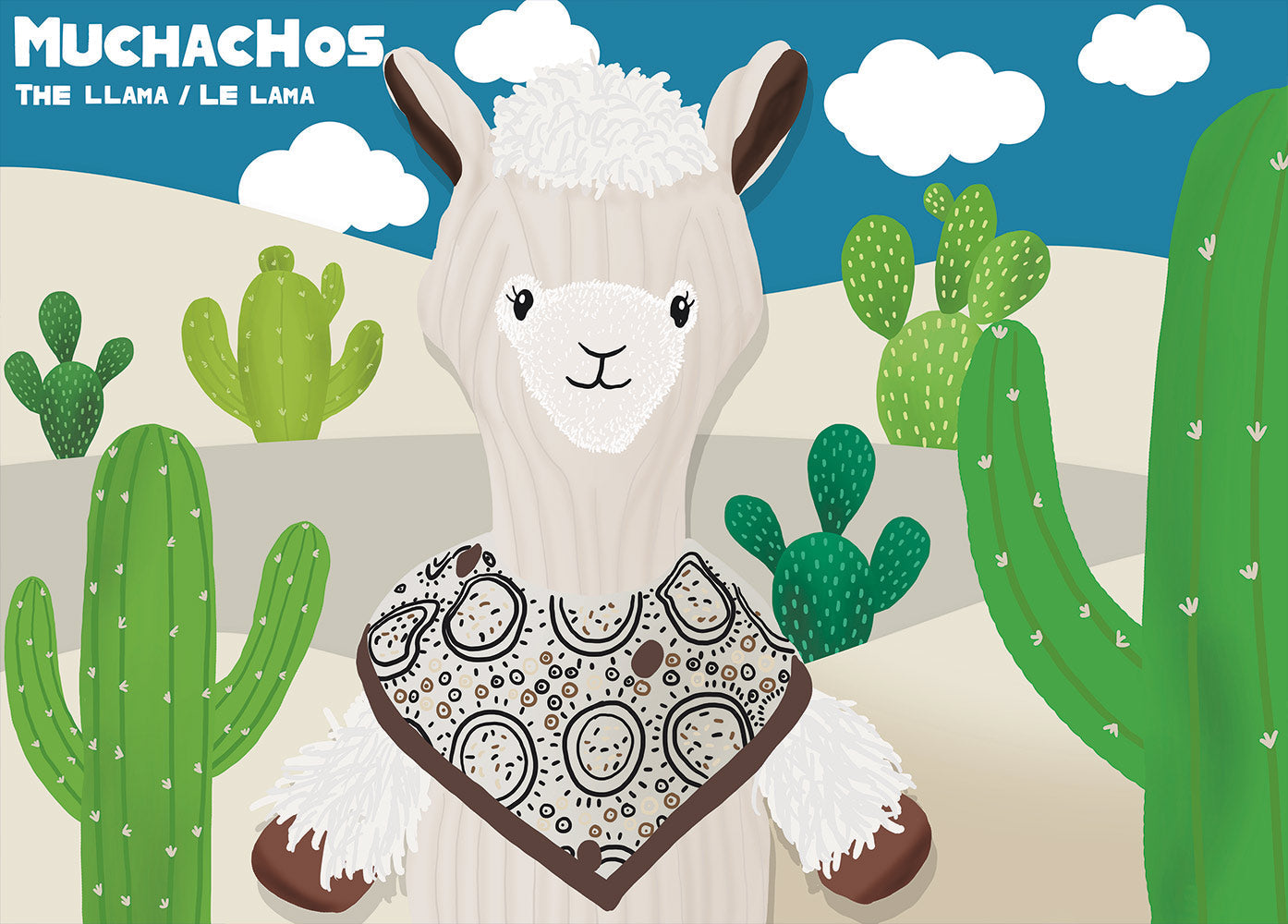 Puzzle Muchachos le lama 300 pièces