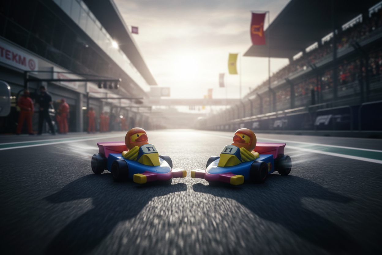 Canard Voiture de course F1