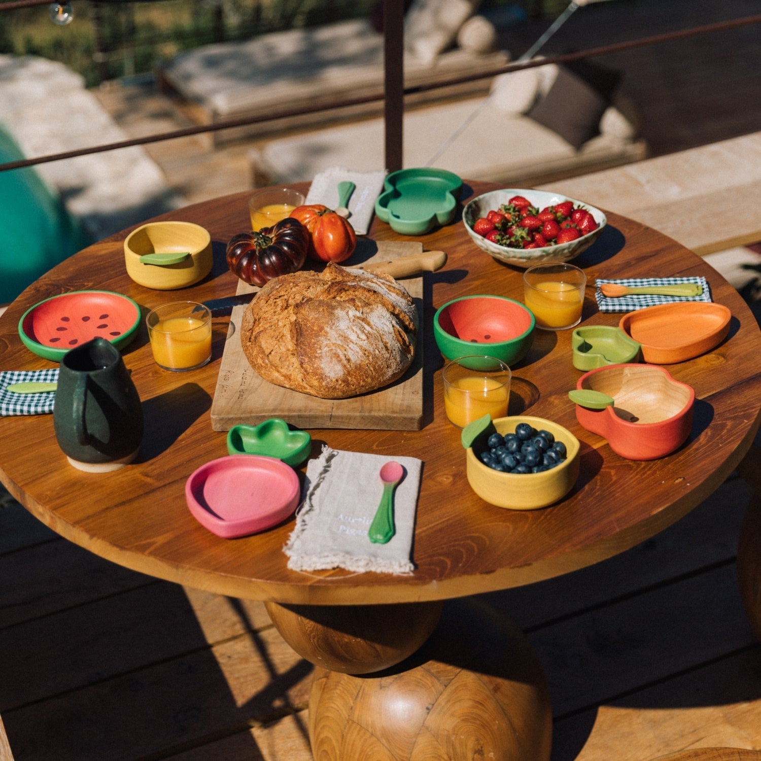 Ramona le Radis – Ensemble assiette et cuillère bébé – vue produit 6