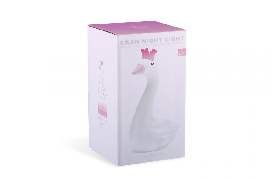 veilleuse cygne rechargeable dhink 