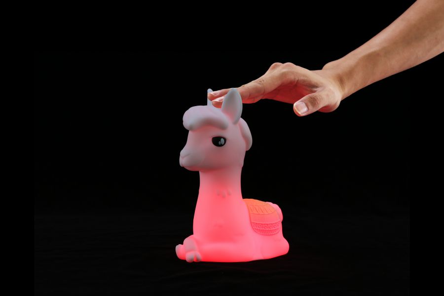 veilleuse lama alpaga rechargeable dhink 