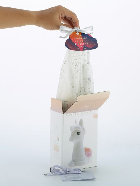 veilleuse lama alpaga rechargeable dhink 