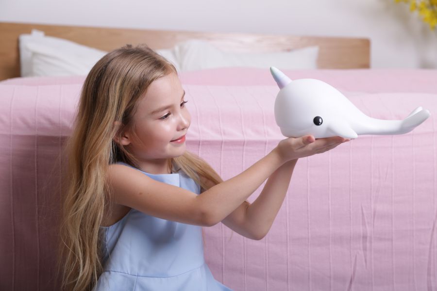 veilleuse narval rechargeable dhink 