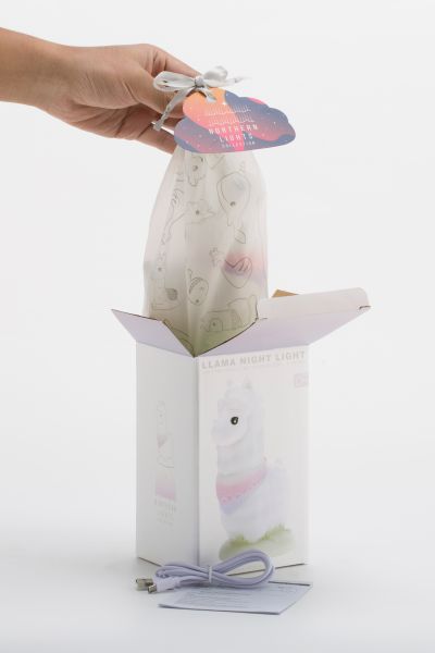 veilleuse lama rechargeable dhink 