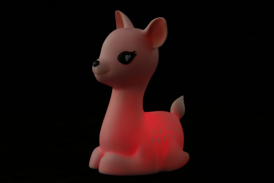 veilleuse daim rose dhink 