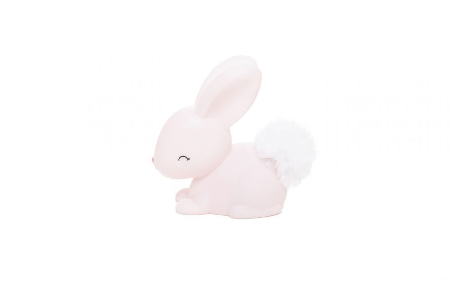 mini veilleuse lapin rose dhink 