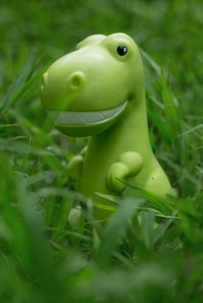 veilleuse dinosaure vert dhink 