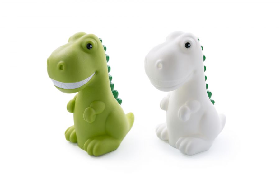 veilleuse dinosaure blanc 