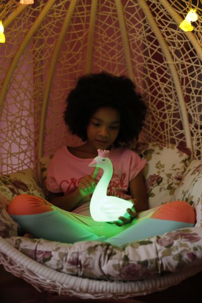 veilleuse cygne couronne dhink 