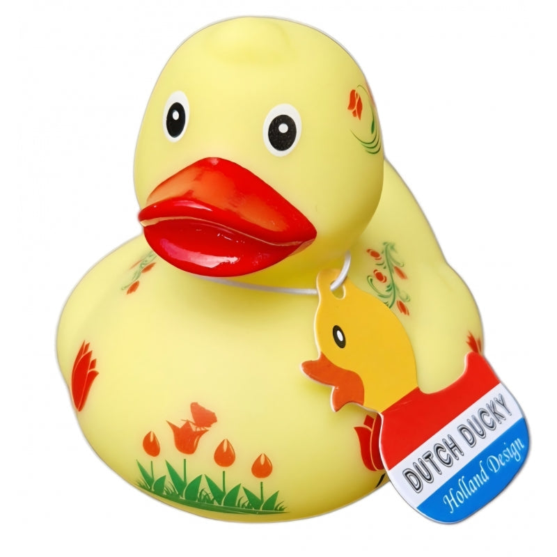 Canard Hollande Tulipes - Jaune
