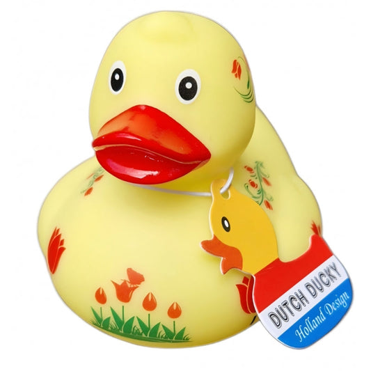 Canard Hollande Tulipes - Jaune