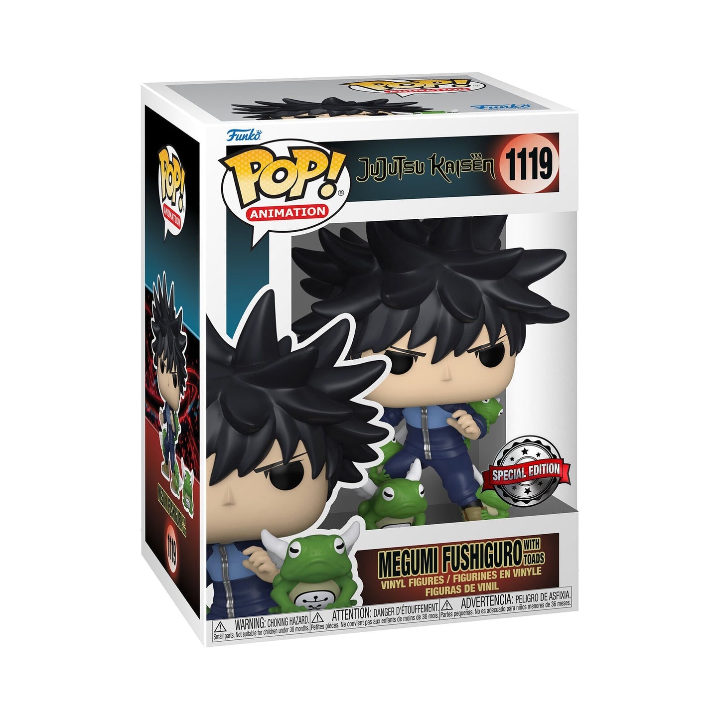 Pop! & Buddy Megumi Fushiguro avec Toads (SE)