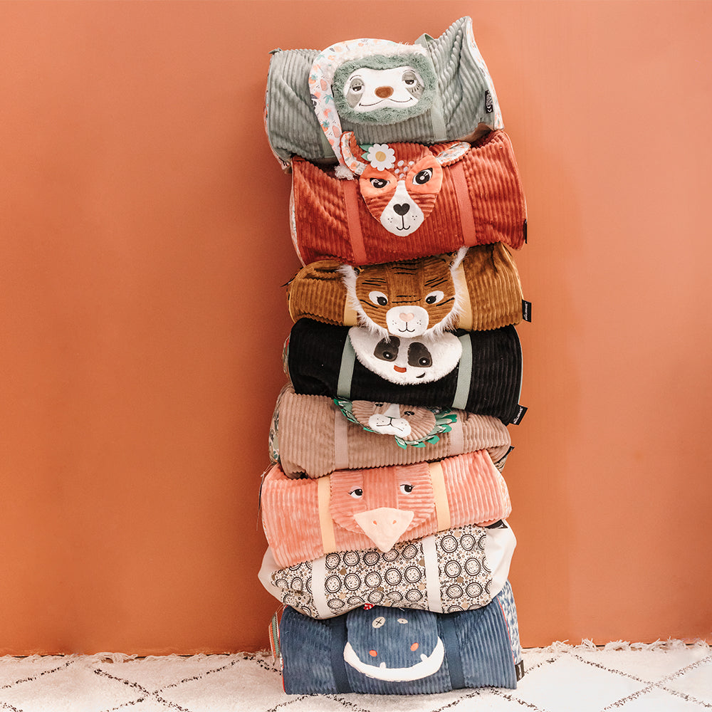 Sac weekend polochon Mélimélos la biche – vue 7