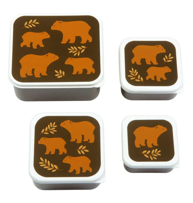 pack de 4 boites a gouter et dejeuner ours allc SBSEBE43 8719715001937