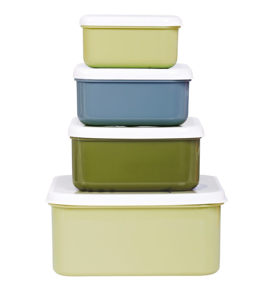 Lot de 4 boîtes repas et goûter - Dinosaures – vue 4 – A Little Lovely Company