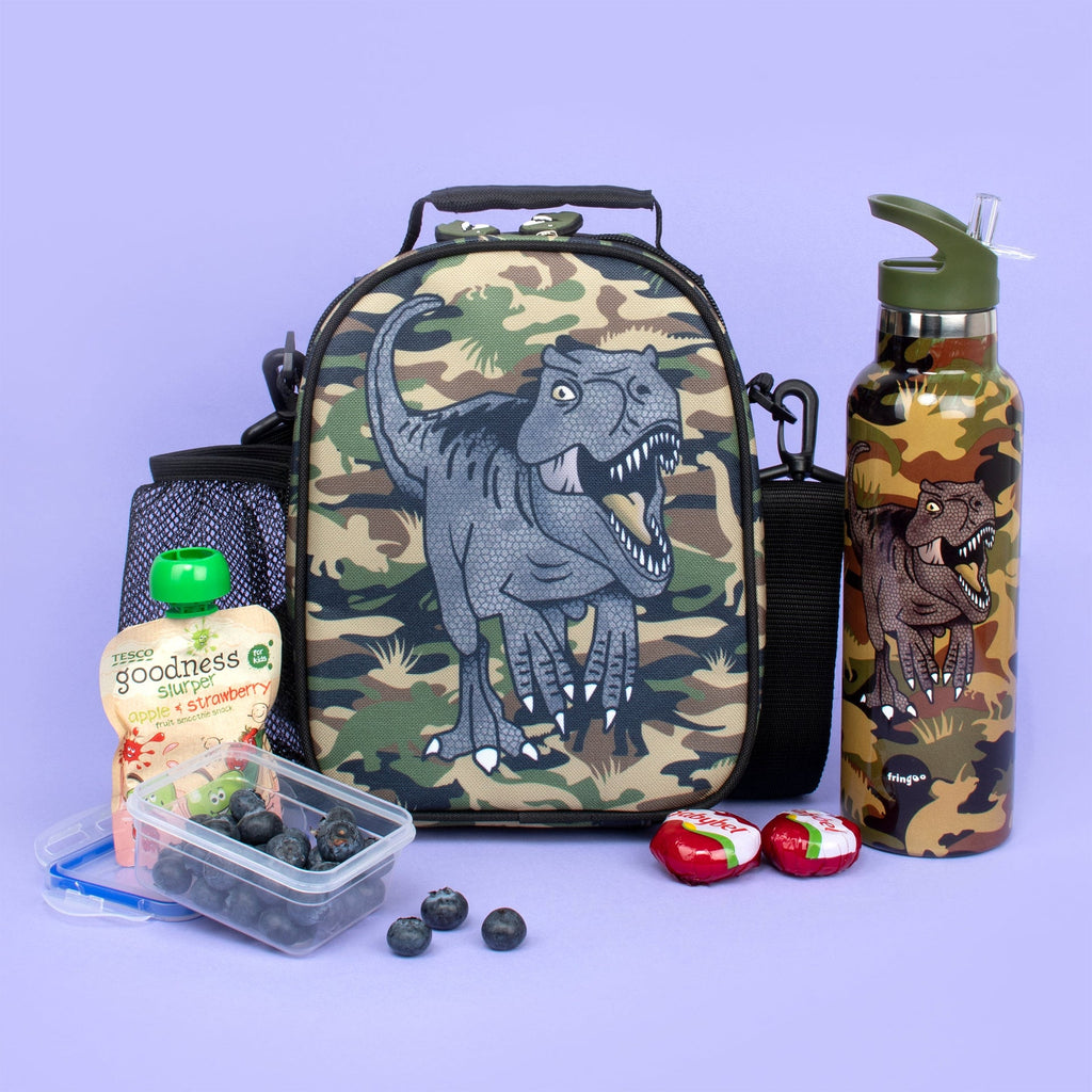 Sac repas – Camouflage dinosaure